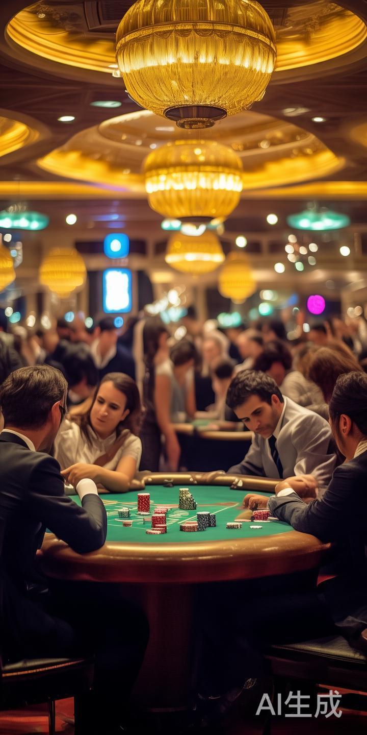 在繁华的澳门威尼斯人赌场体验赌博的乐趣，既能带来刺